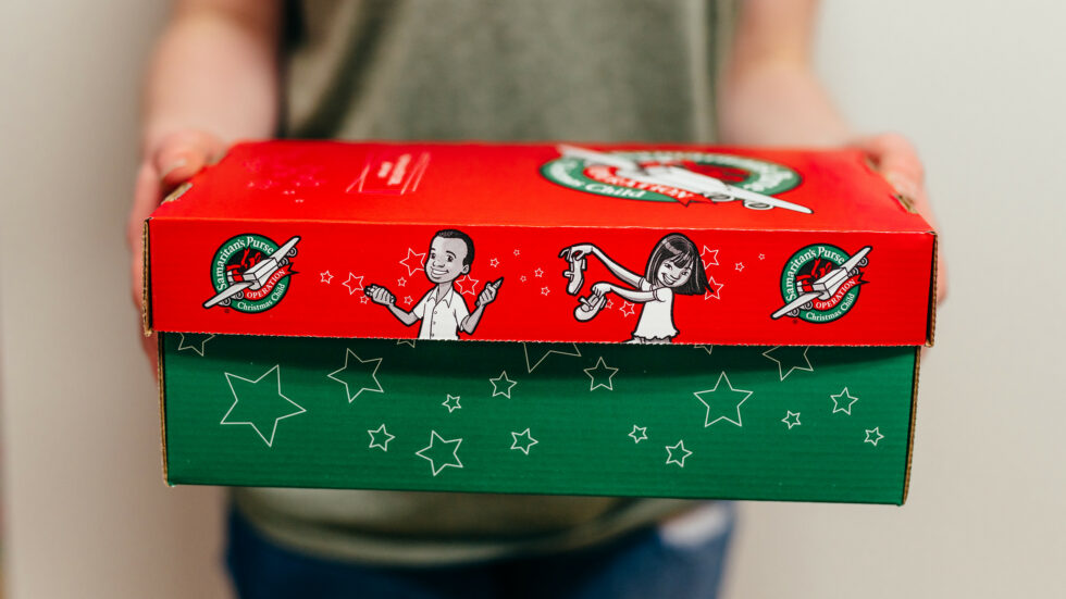 donate a shoebox for christmas