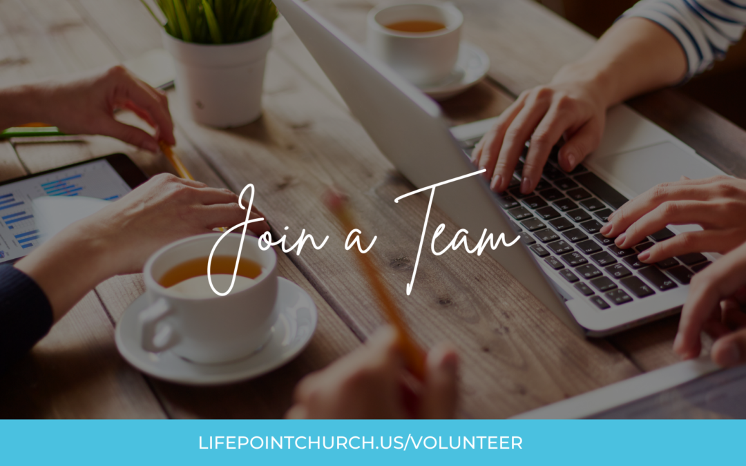 Join a Team Volunteer Campaign